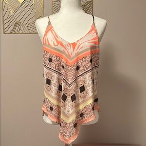 Women's Multicolor Patterned Top